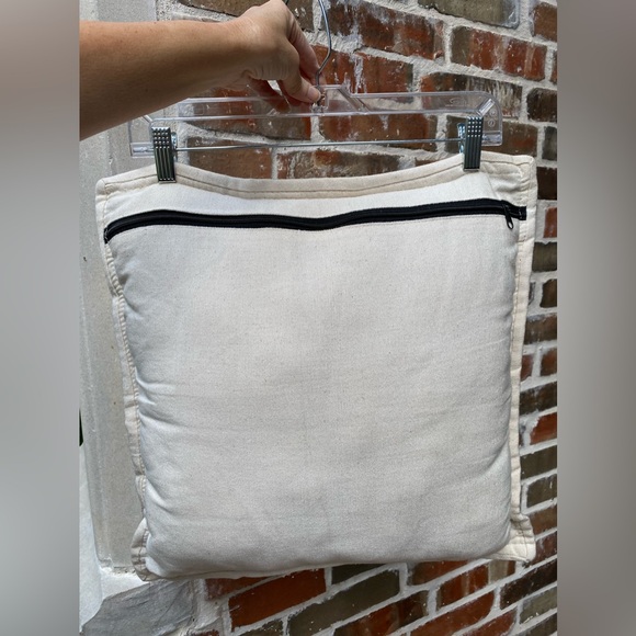 Mexican Floral Embroidery Handmade Pillow - Picture 7 of 15